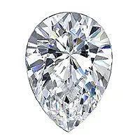 1.25 Carat Pear Lab Grown Diamond