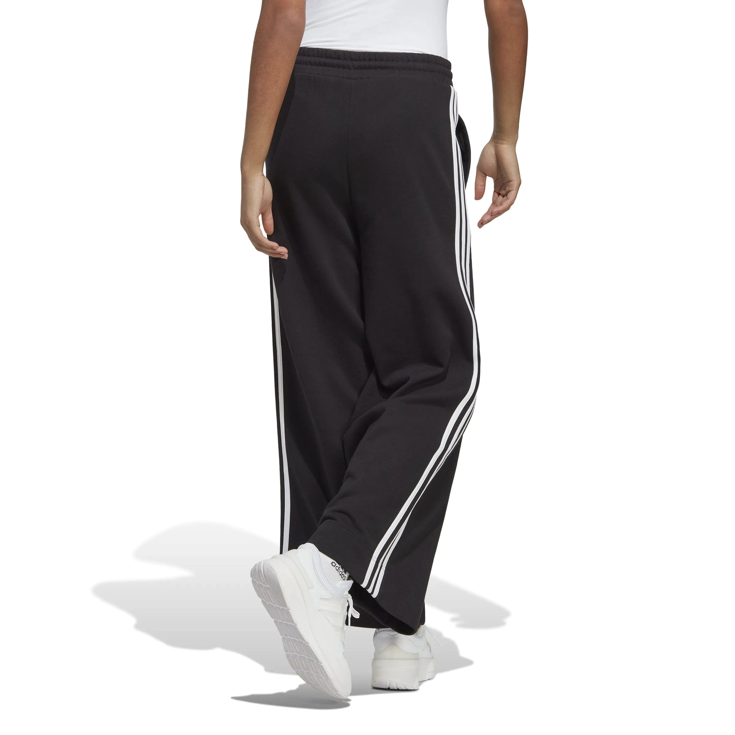 3 Stripe Essential French Terry Wide Pants