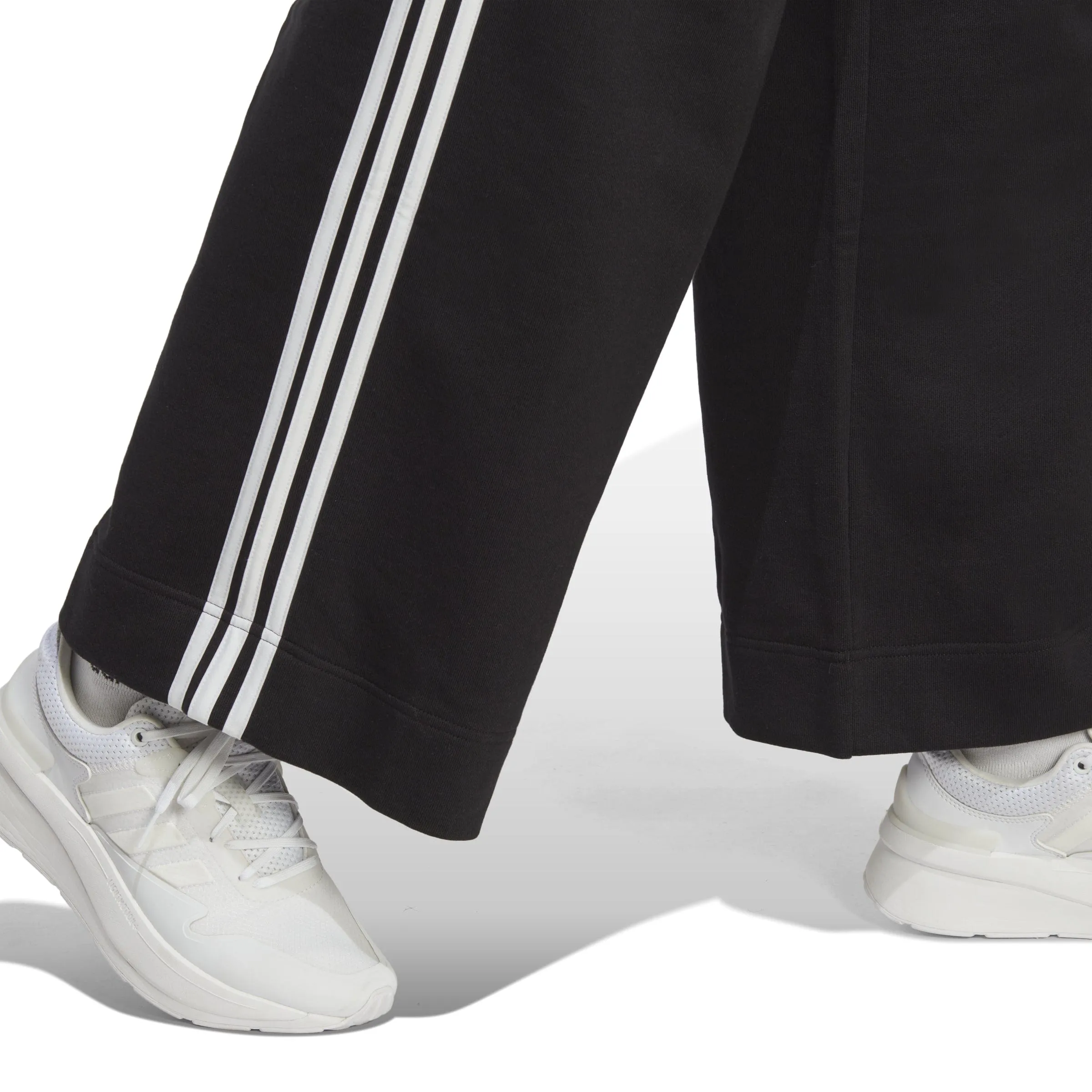 3 Stripe Essential French Terry Wide Pants