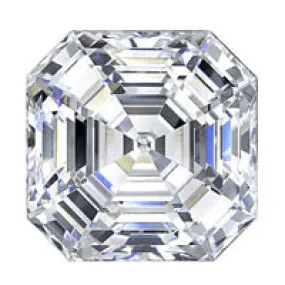 3.36 Carat Asscher Lab Grown Diamond