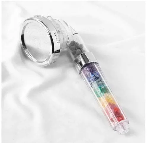 7 Chakra Natural Crystal Shower Head