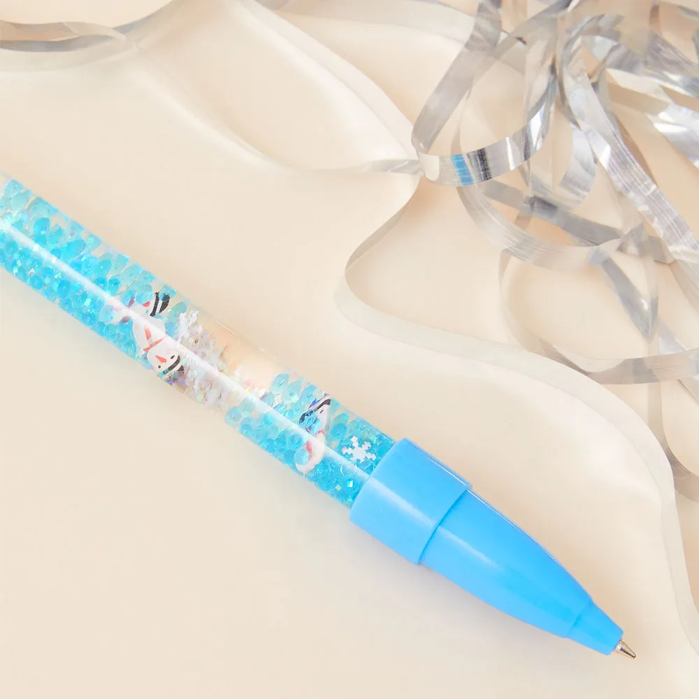 Accessorize London Girl's Multi Snowman Wand Pen