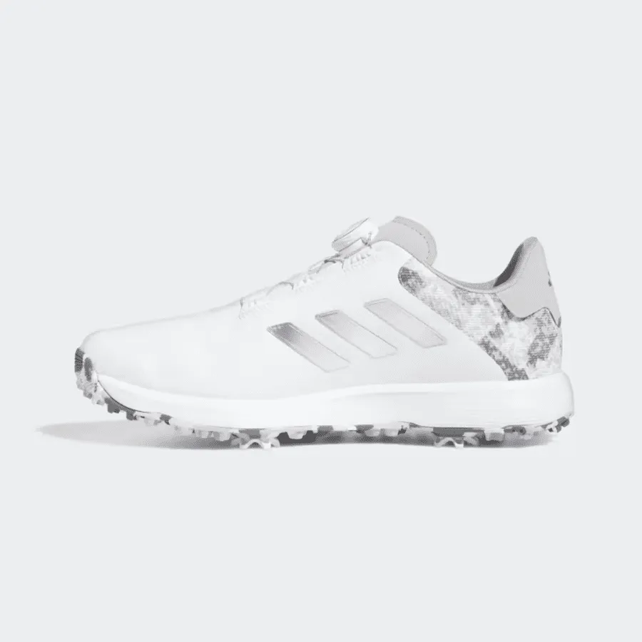 Adidas 2023 S2G BOA Men's Wide Golf Shoes - White