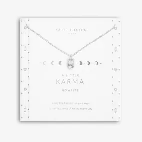 Affirmation Crystal A Little 'Karma' Necklace