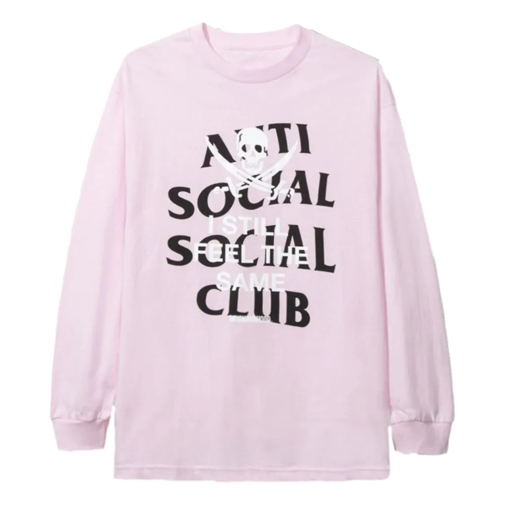 ANTISOCIALSOCIALCLUB PINK JACK LS TEE-PINK