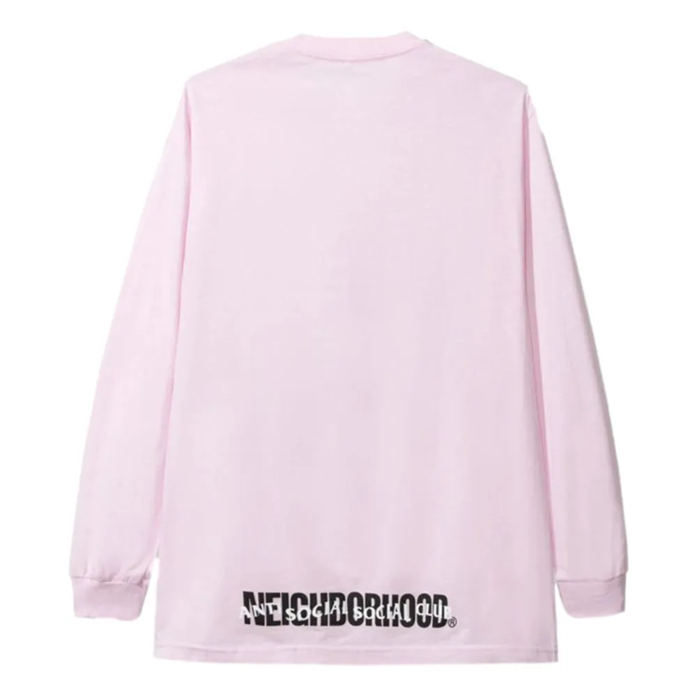 ANTISOCIALSOCIALCLUB PINK JACK LS TEE-PINK