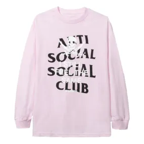 ANTISOCIALSOCIALCLUB PINK JACK LS TEE-PINK