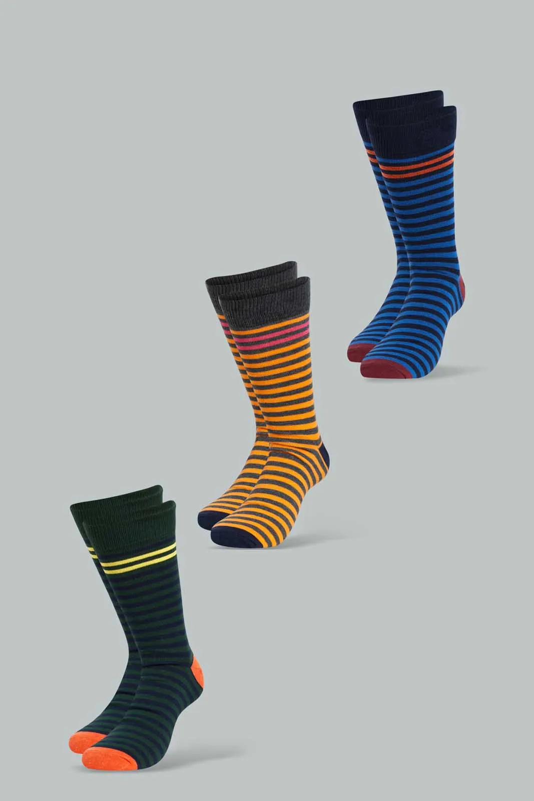 Assorted Men's Socks (3 Pairs)