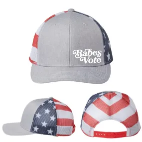 Babes Vote trucker snapback hat