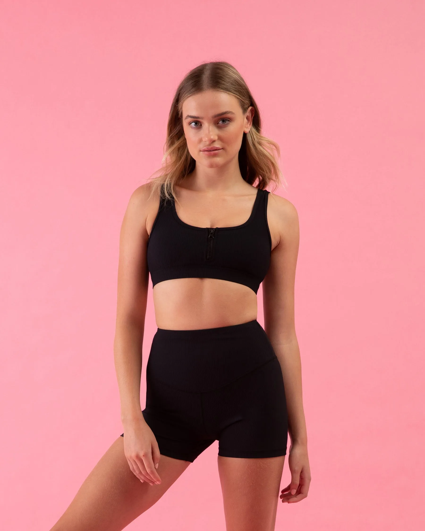 Bloch Play Zip Crop