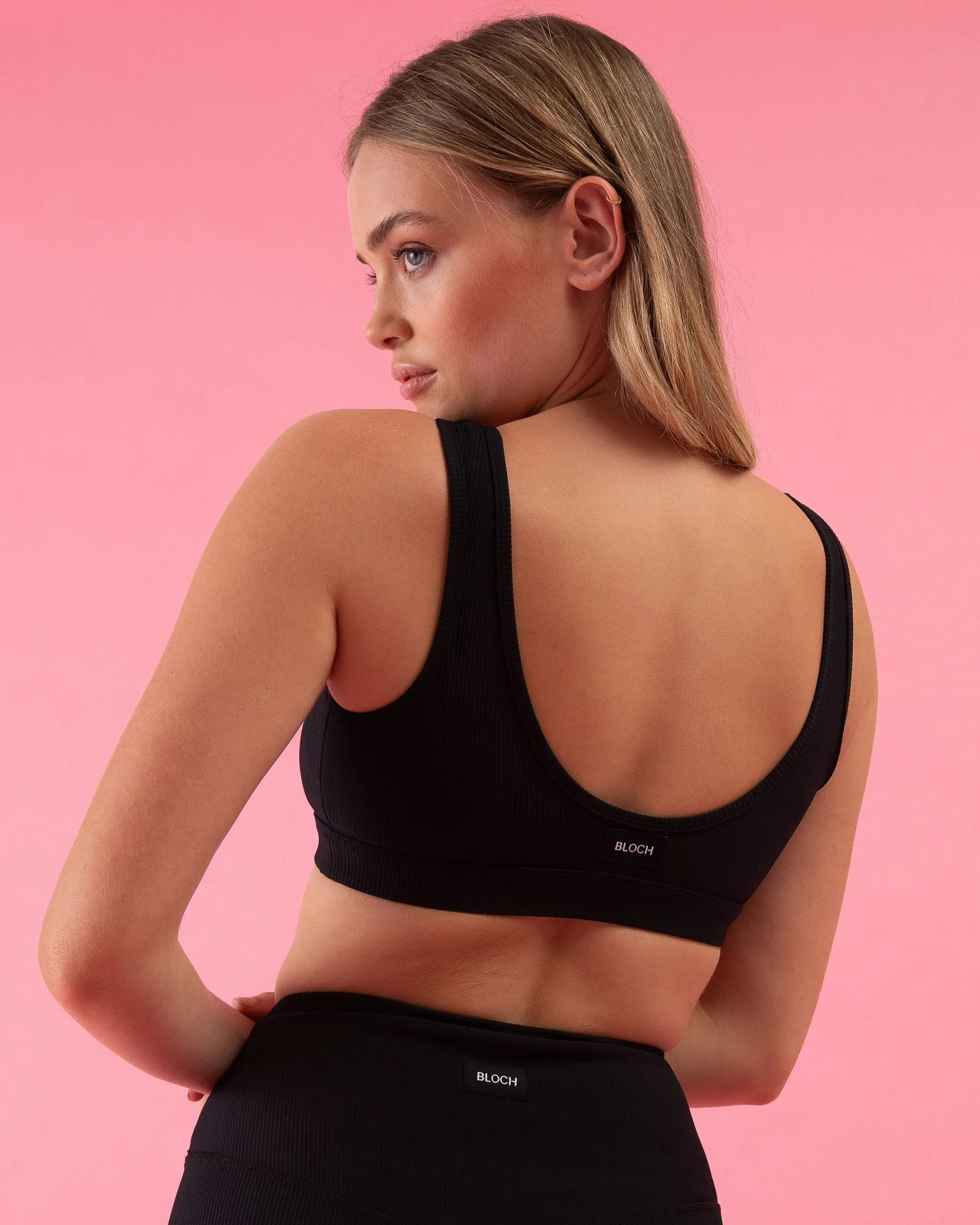 Bloch Play Zip Crop