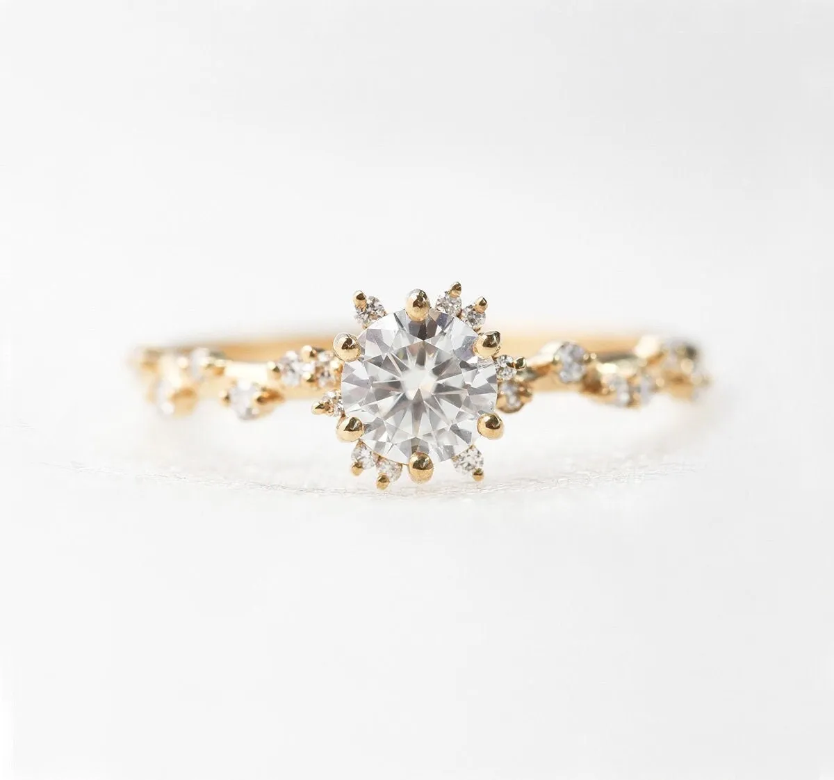 Camila Round Diamond Ring