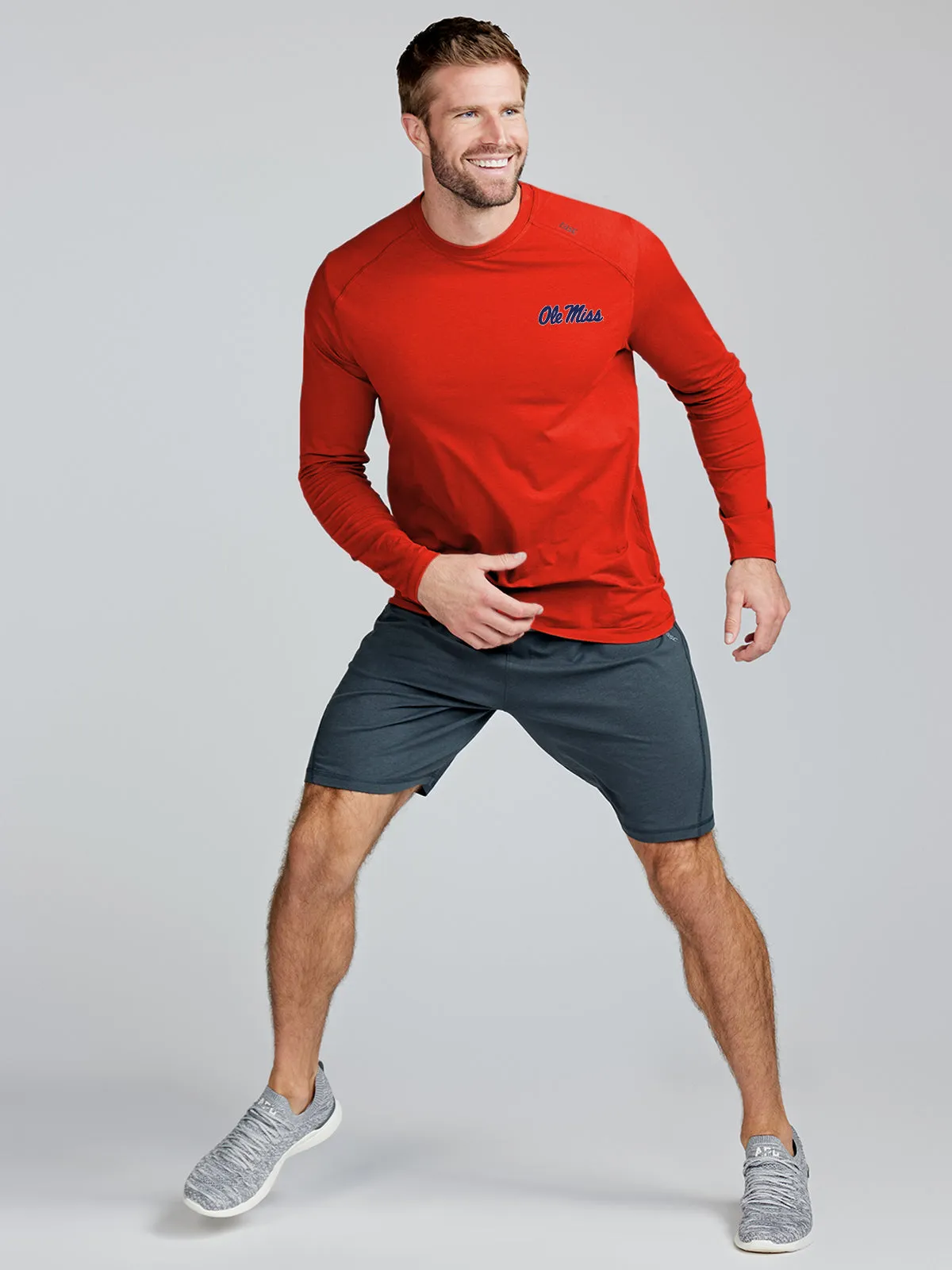 Carrollton Long Sleeve Fitness T-Shirt - Ole Miss