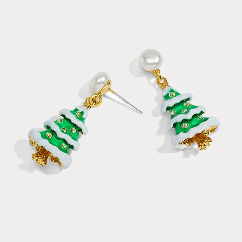 Christmas Tree Earrings