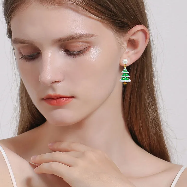 Christmas Tree Earrings