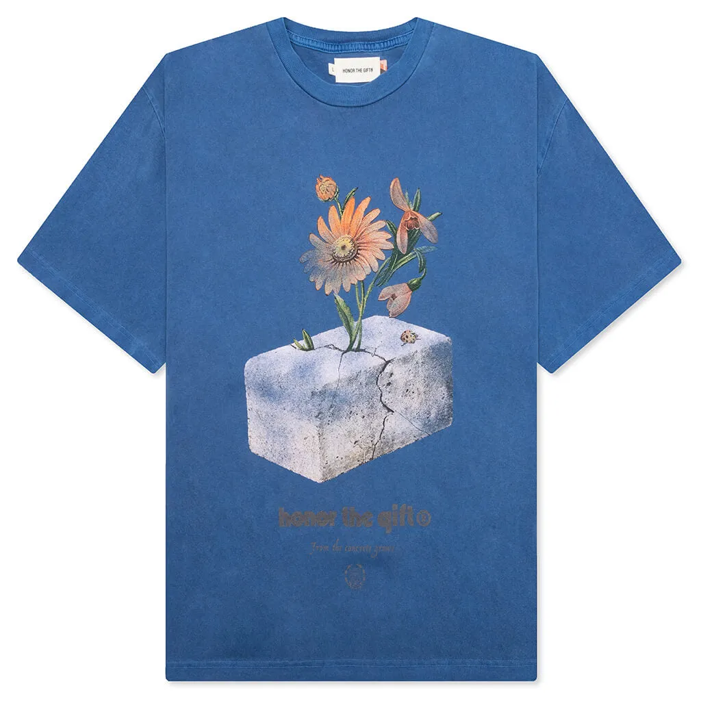 Concrete 2.0 S/S Tee - Blue