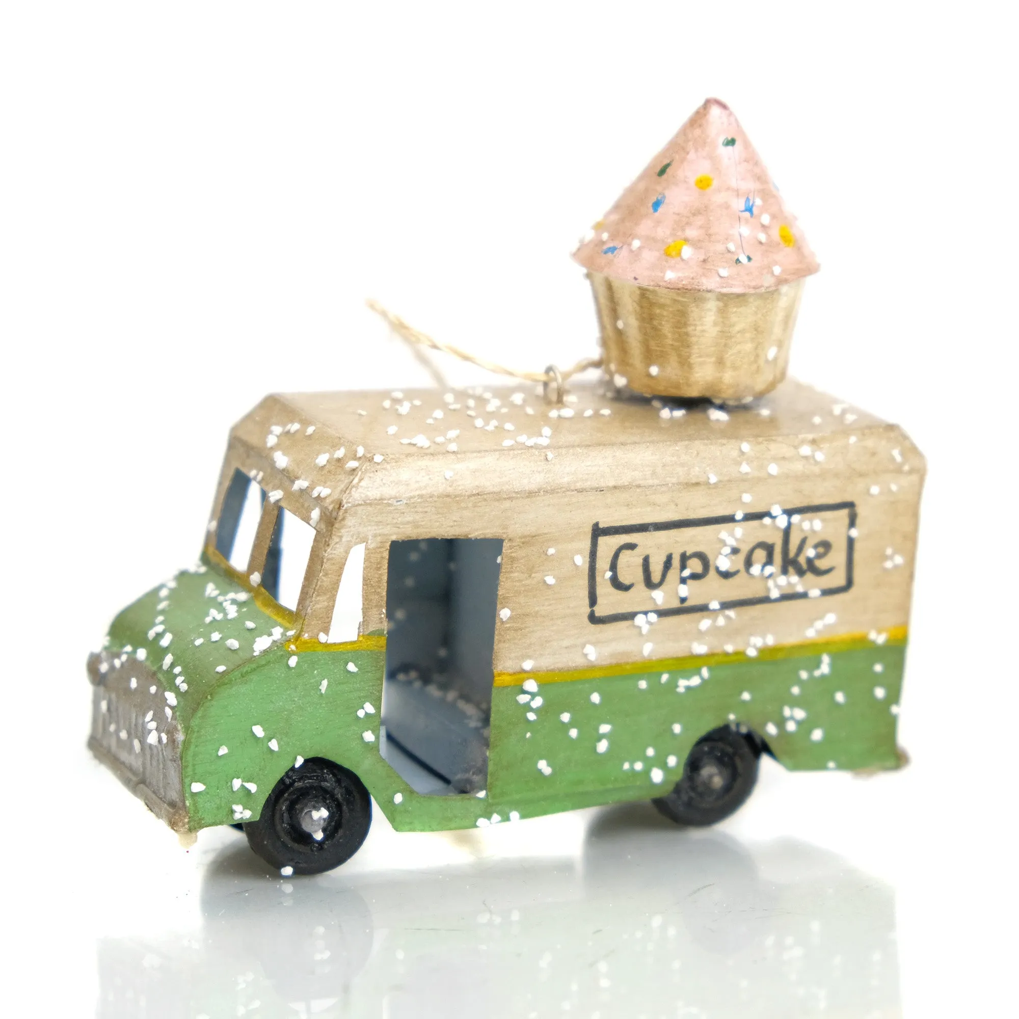 Cupcake Truck Ornament