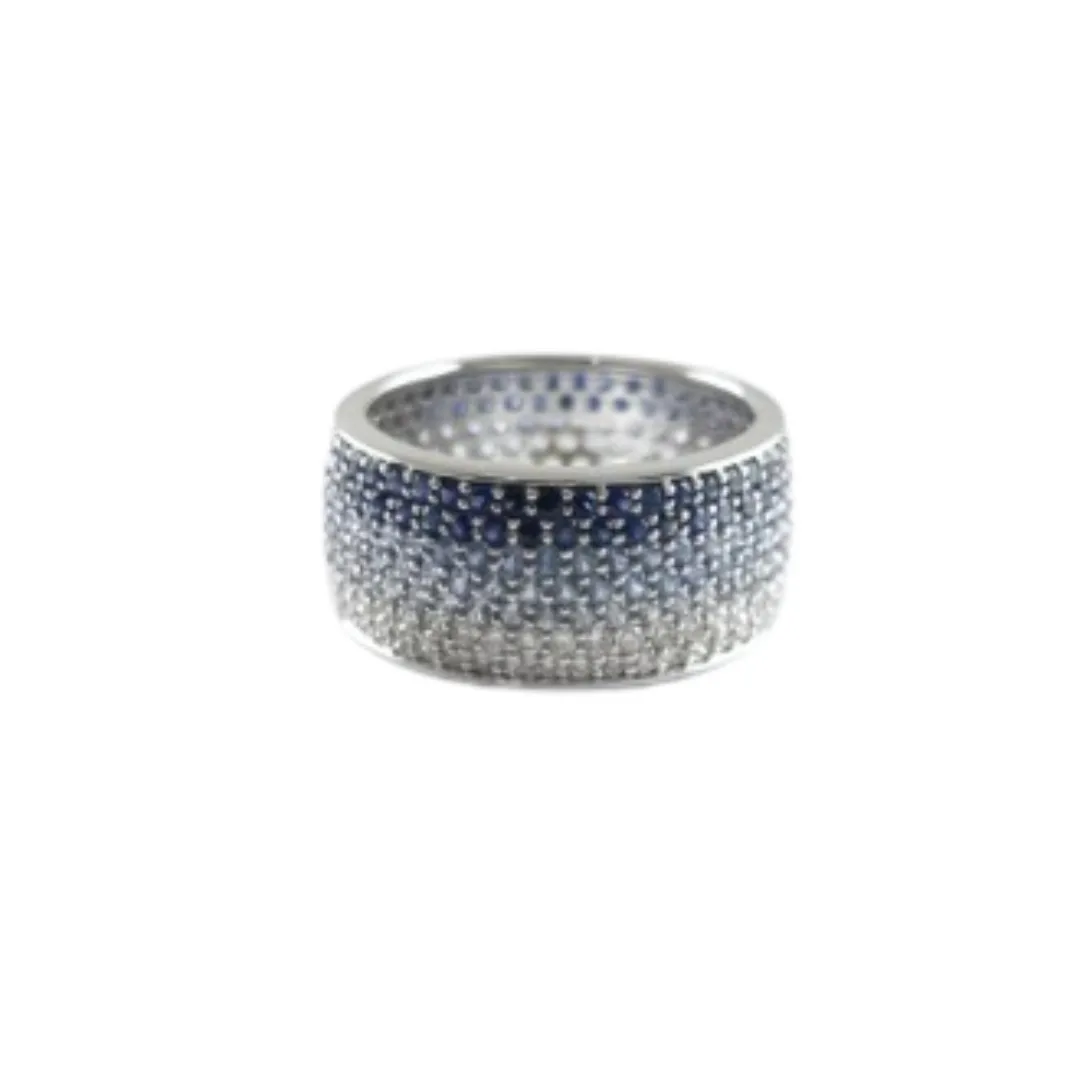 Diamond and Sapphire Cigar Band