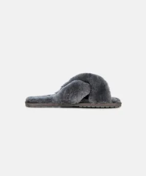 EMU Mayberry Charcoal Sheepskin Slippers