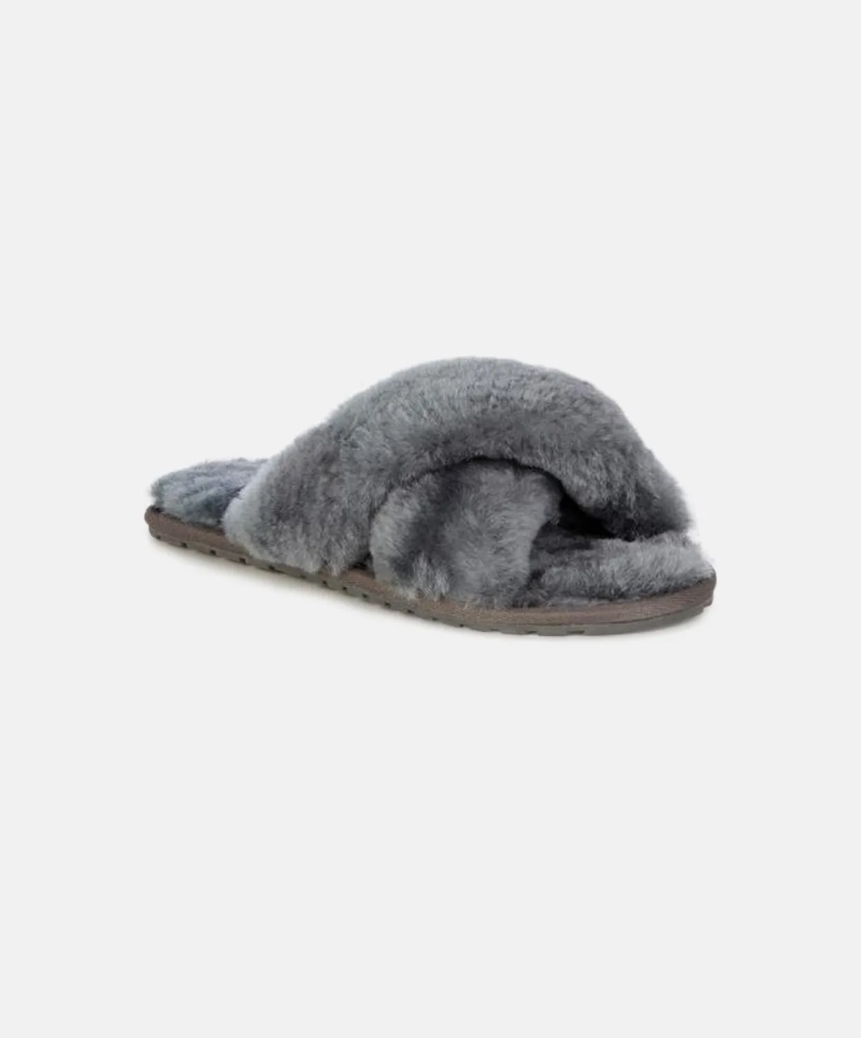 EMU Mayberry Charcoal Sheepskin Slippers