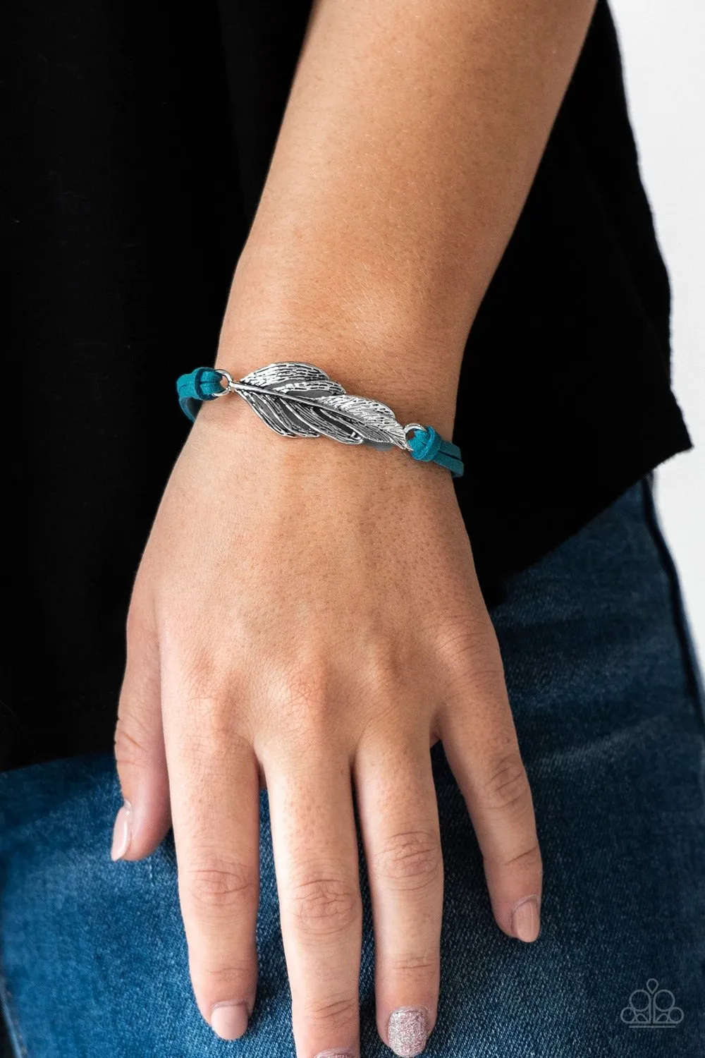 Faster Than Flight Blue Bracelet