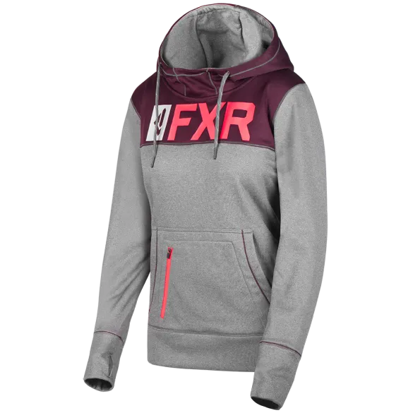 FXR Helium Tech Womens Pullover Heather Plum