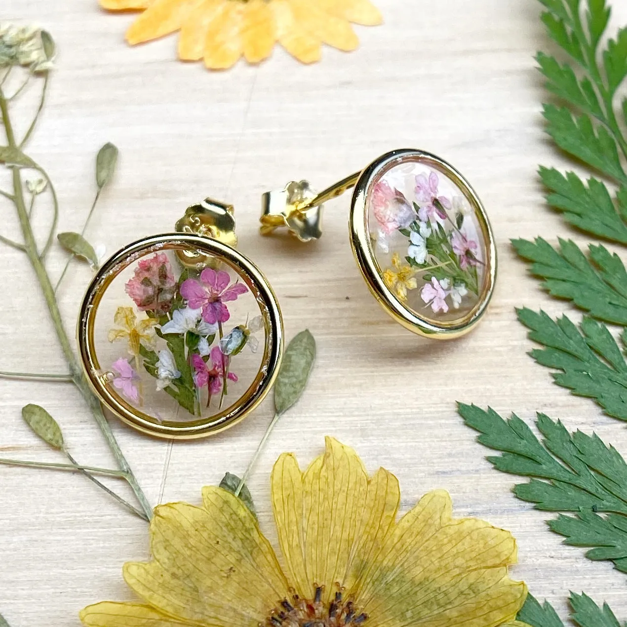 Garden Stud Earrings - BG42