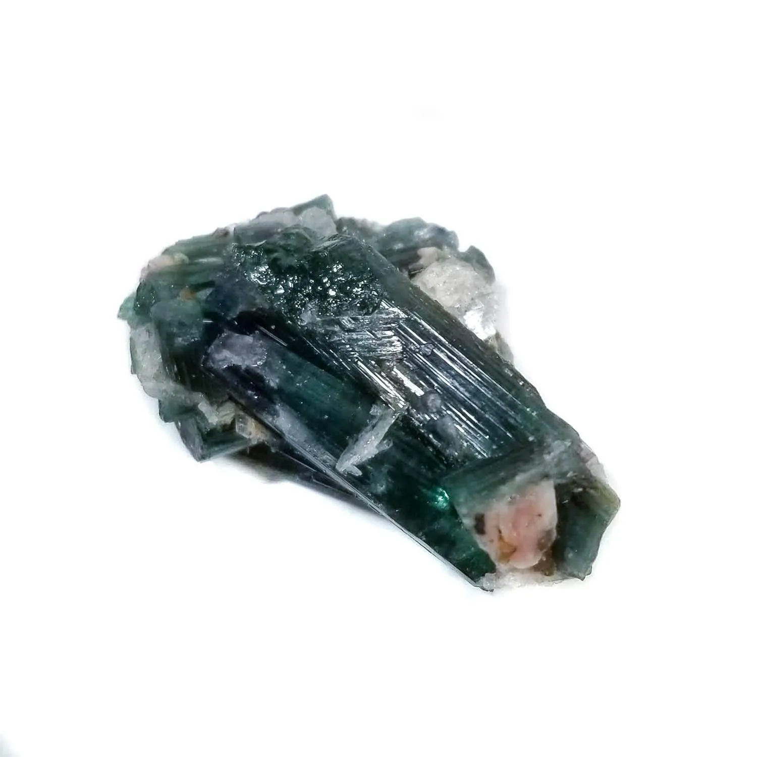 Green Tourmaline Custer Specimen