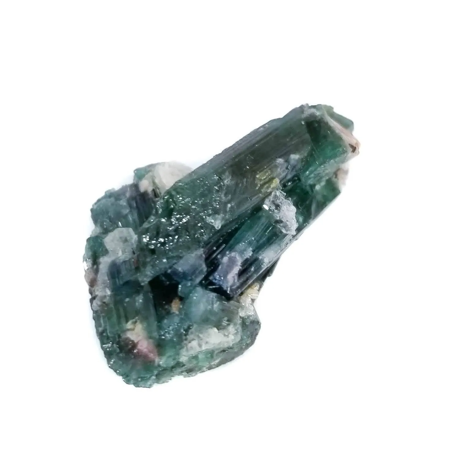 Green Tourmaline Custer Specimen