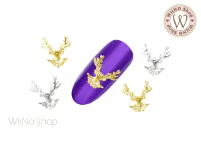 Mr. Deer Nail Metal Charm - 2 pcs