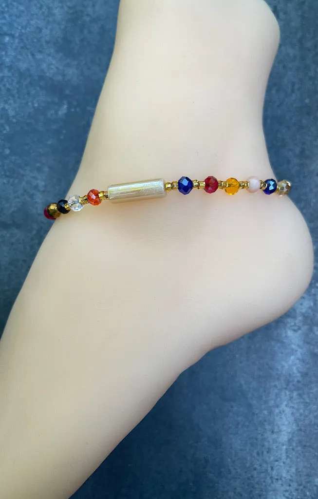 Paradise Crystal Anklet