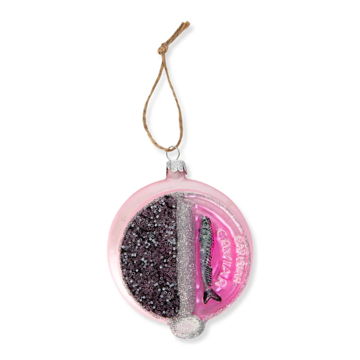 Pink Caviar Tin Ornament