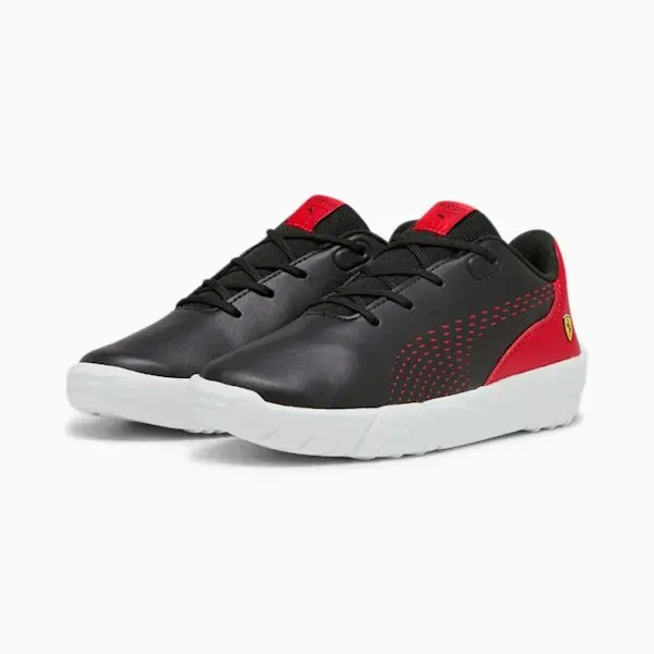 PUMA KIDS SCUDERIA FERRARI DRIFT CAT DECIMA MOTORSPORT BLACK/RED SHOE