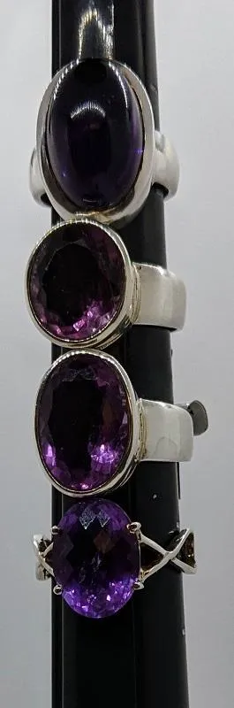 Ring, Amethyst SS