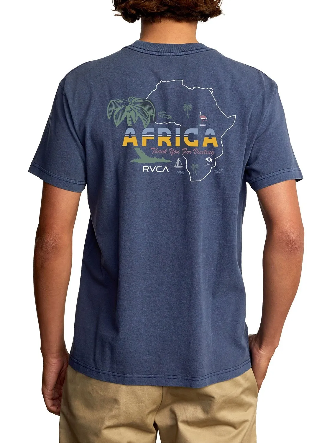 RVCA Men's Thank You Africa T-Shirt