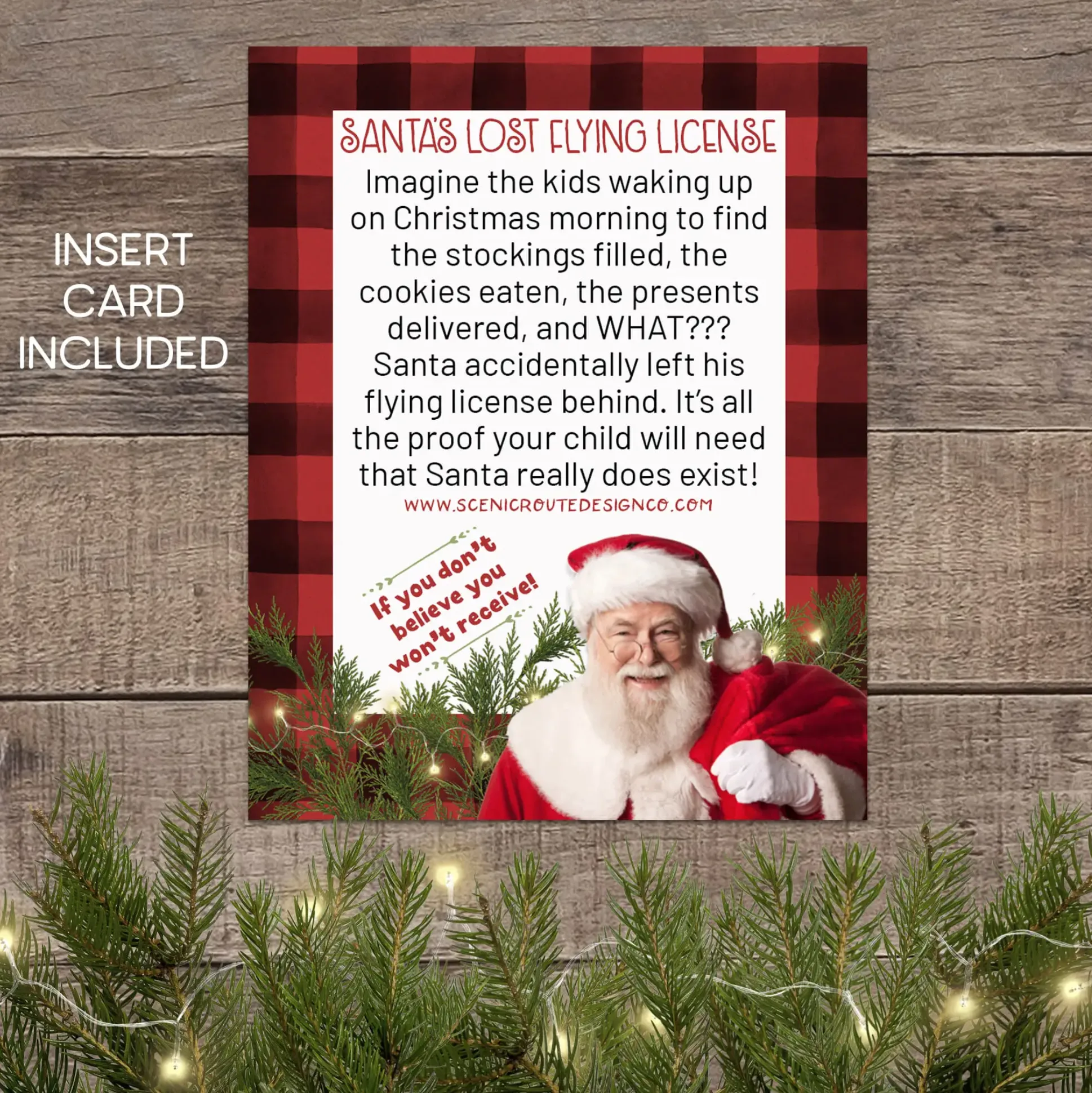 Santa's Lost License Package Set