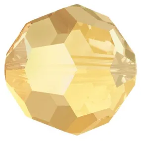 Swarovski 8mm Round - Crystal Metallic Sunshine (10 Pack)