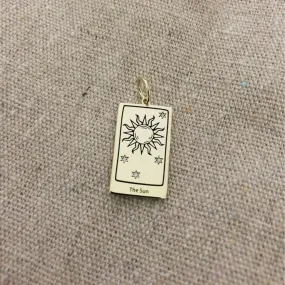 The Sun Tarot Charm