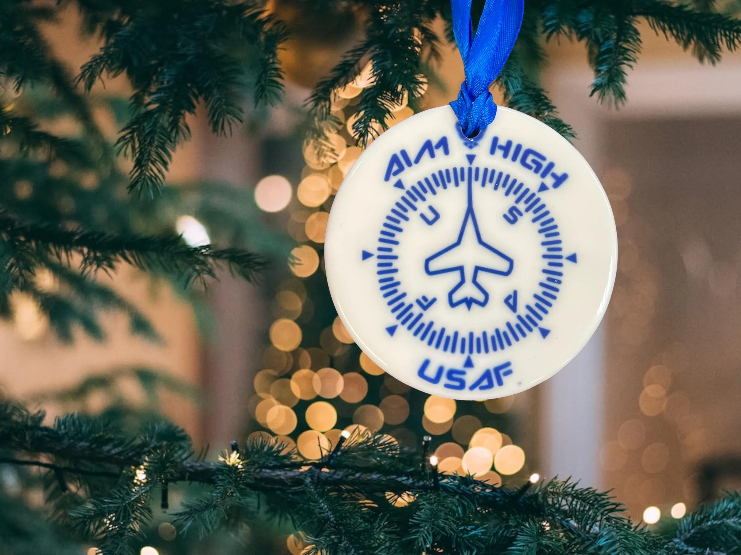 United States Air Force 'Aim High' Ornament