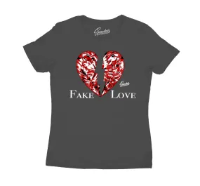 Womens - Red Flint 13 Shirt - Love - Charcoal