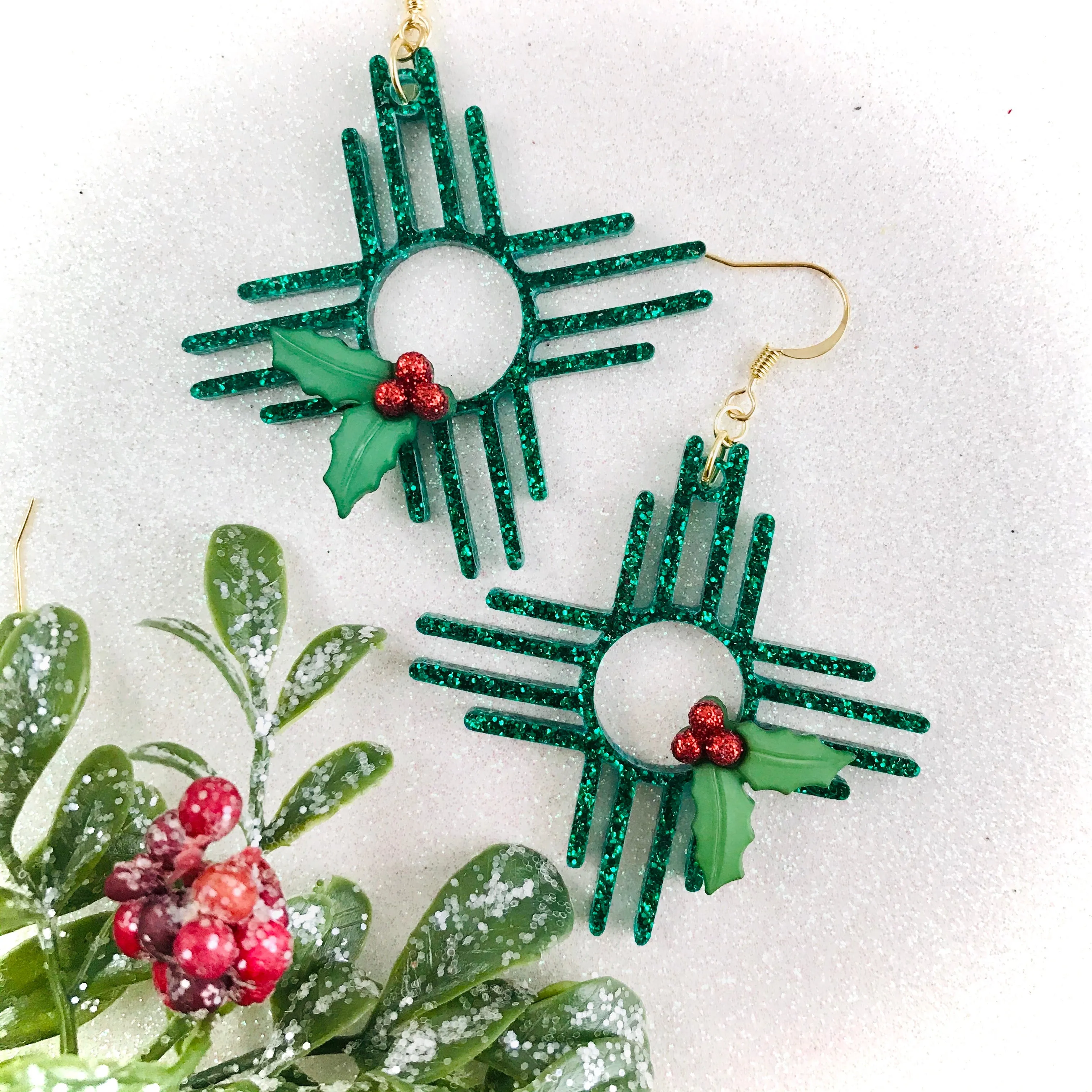 Zia Holly Holiday Earrings 2